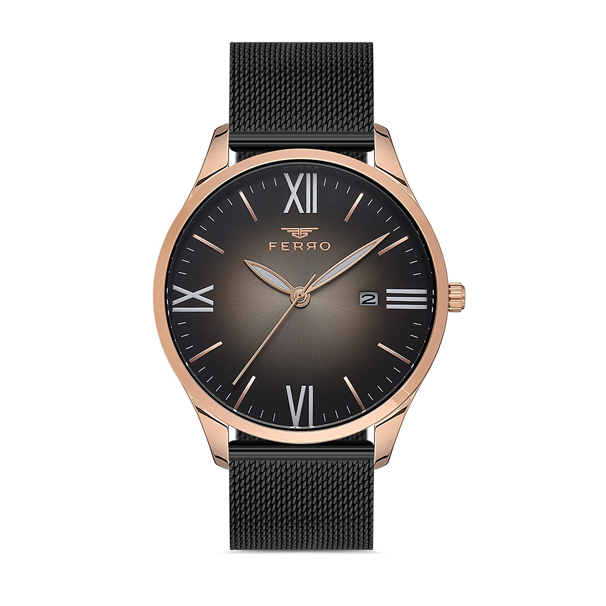 MONTRE FERRO HOMME ACIER